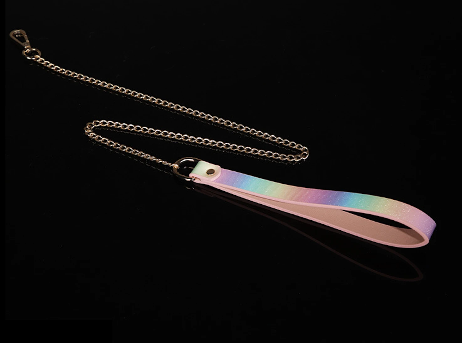Rainbow Pastel Collar with Leash - Image 5