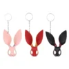 Bunny Mask Keychain