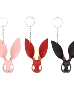 Bunny Mask Keychain