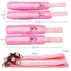 Pink Bed Restraint Set