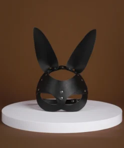 Bunny Leather Eye Mask