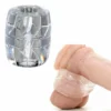 Soft Ball Stretcher Ring – Testicle Enhancer & Penis Cage