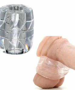 Soft Ball Stretcher Ring – Testicle Enhancer & Penis Cage