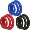 3-Pack Soft Silicone Cock Rings