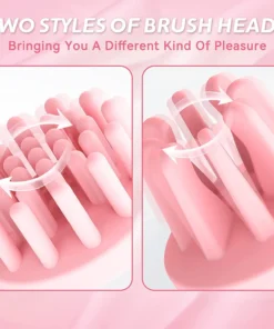 Alternative view of Rotating Nipple & Clit Sucking Vibrator