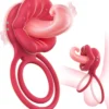Tongue Vibrating Cock Ring