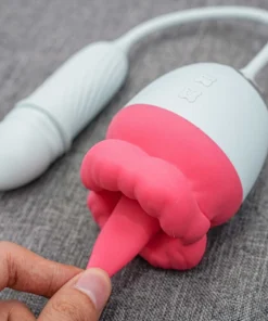 3-in-1 Sucking, Licking & Vibrating Tongue Massager