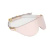 Blush Pink Leather Blindfold