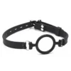 Black Silicone O-Ring Gag