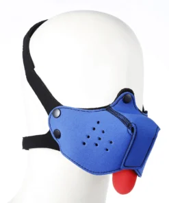 Alternative view of Dog Muzzle Mask with Tongue