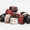 Faux Leather Double-Strap Cuffs