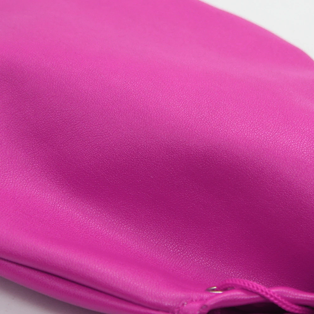 Rose Pink Bondage Mittens - Image 3