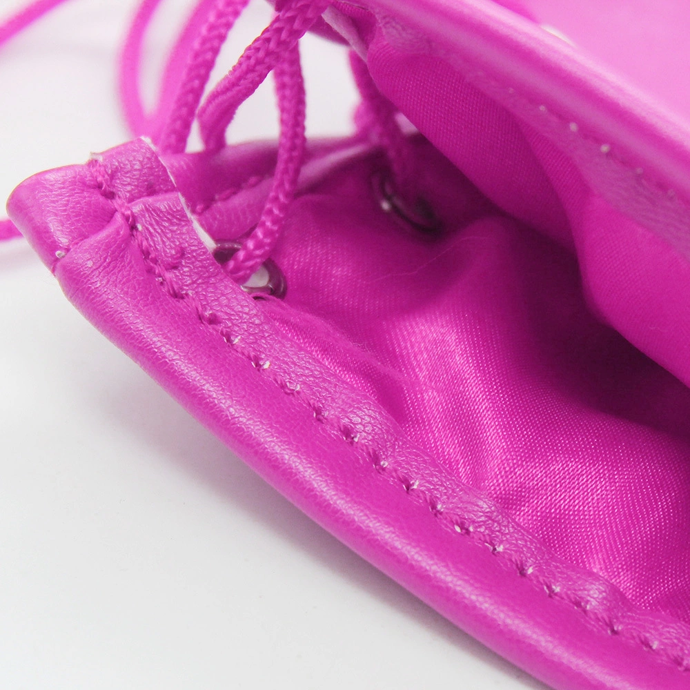 Rose Pink Bondage Mittens - Image 2