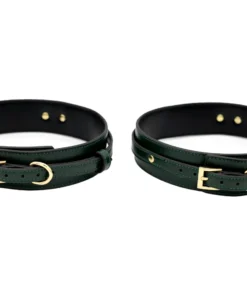 Dark Green Thigh Restraint Straps